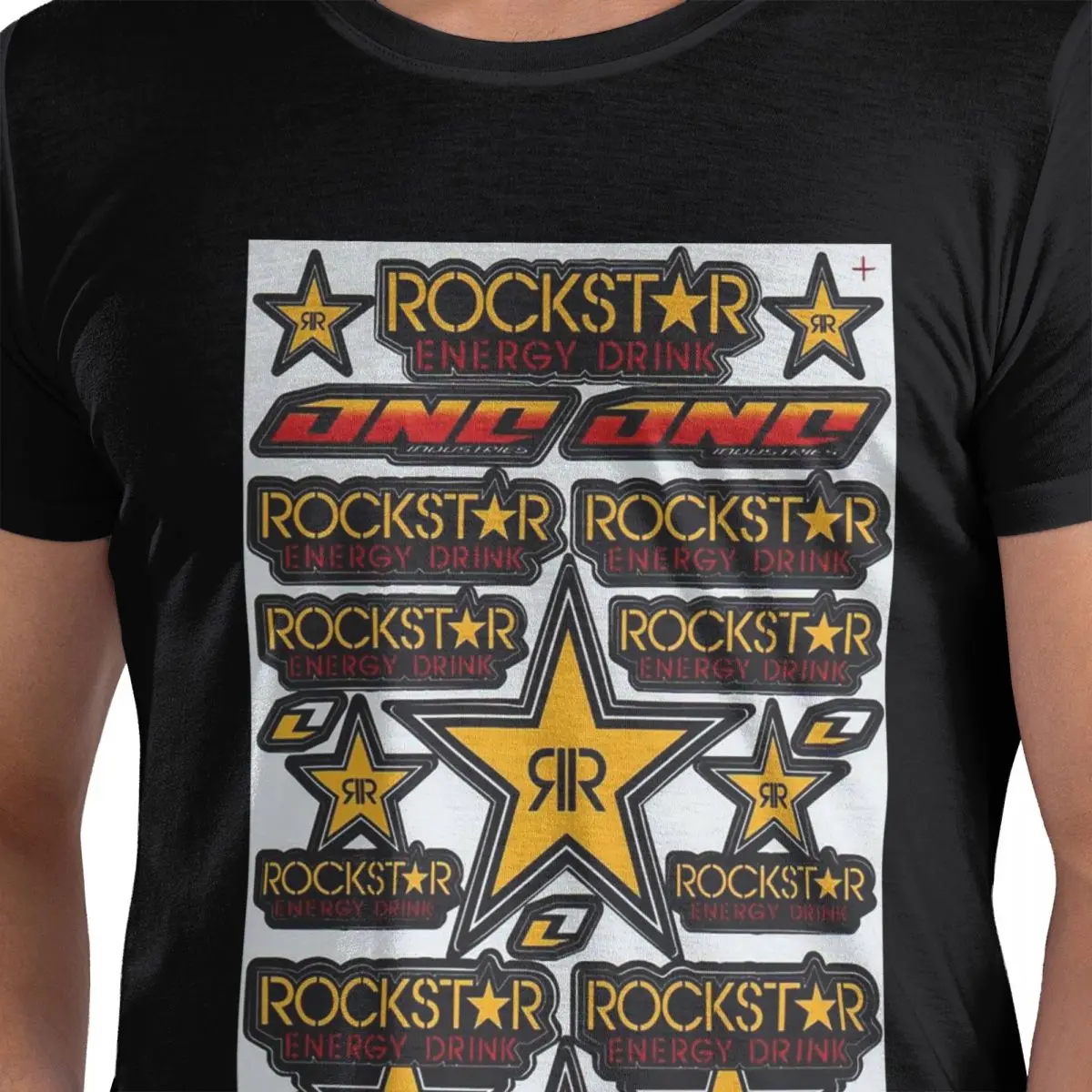 

Rockstar Energy Drink 100% Cotton T-Shirt Men's Funny T Shirts Men O-Neck Short Sleeve S-6XL