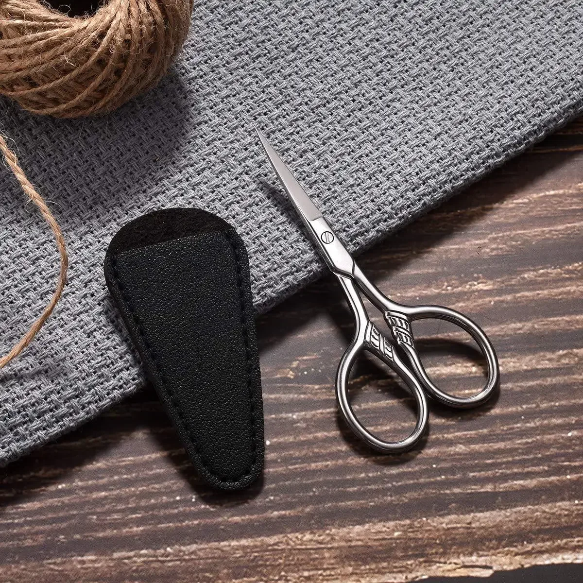 1Pcs For Manicure Grooming Nail  Stainless Steel EyebrowsScissors Small Makeup Cuticle Beard And Mustache Trimmer Nose Hair Tool