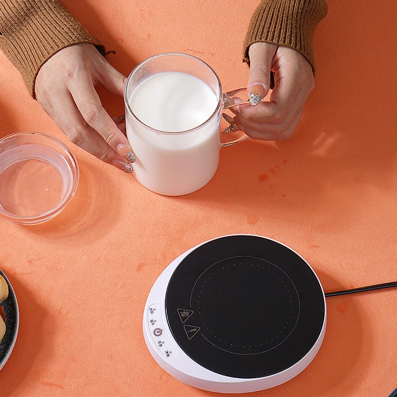 100 °C Cup Heater Koffie Mok Warmer Hot Thee Maker Warmer Coaster Elektrische Hete Plaat Voor Melk Thee Water Verwarming pad 200W