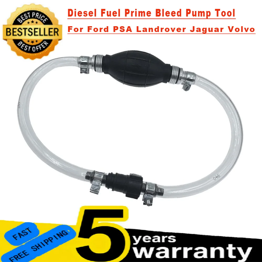 Fit For Ford PSA Landrover Jaguar Volvo Diesel Fuel System Priming Bleeding Pump