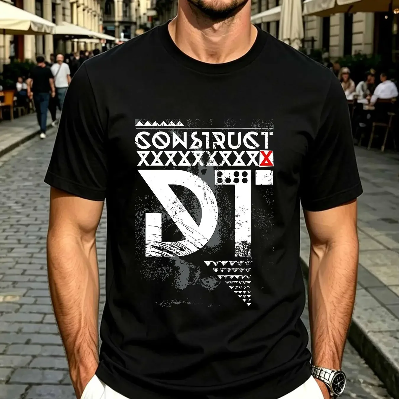washed T Shirt Best New Dark Tranquillity Construct Swedish Music Classic Size S 5XL long or short sleeves vintage Washed