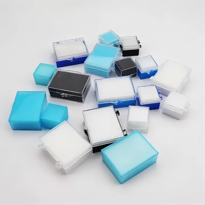 

1PCS with Sponge Tooth Box Food-grade Plastic Denture Packaging storage Box Store Small Accessorie Oral Care Dental Retainer Cas