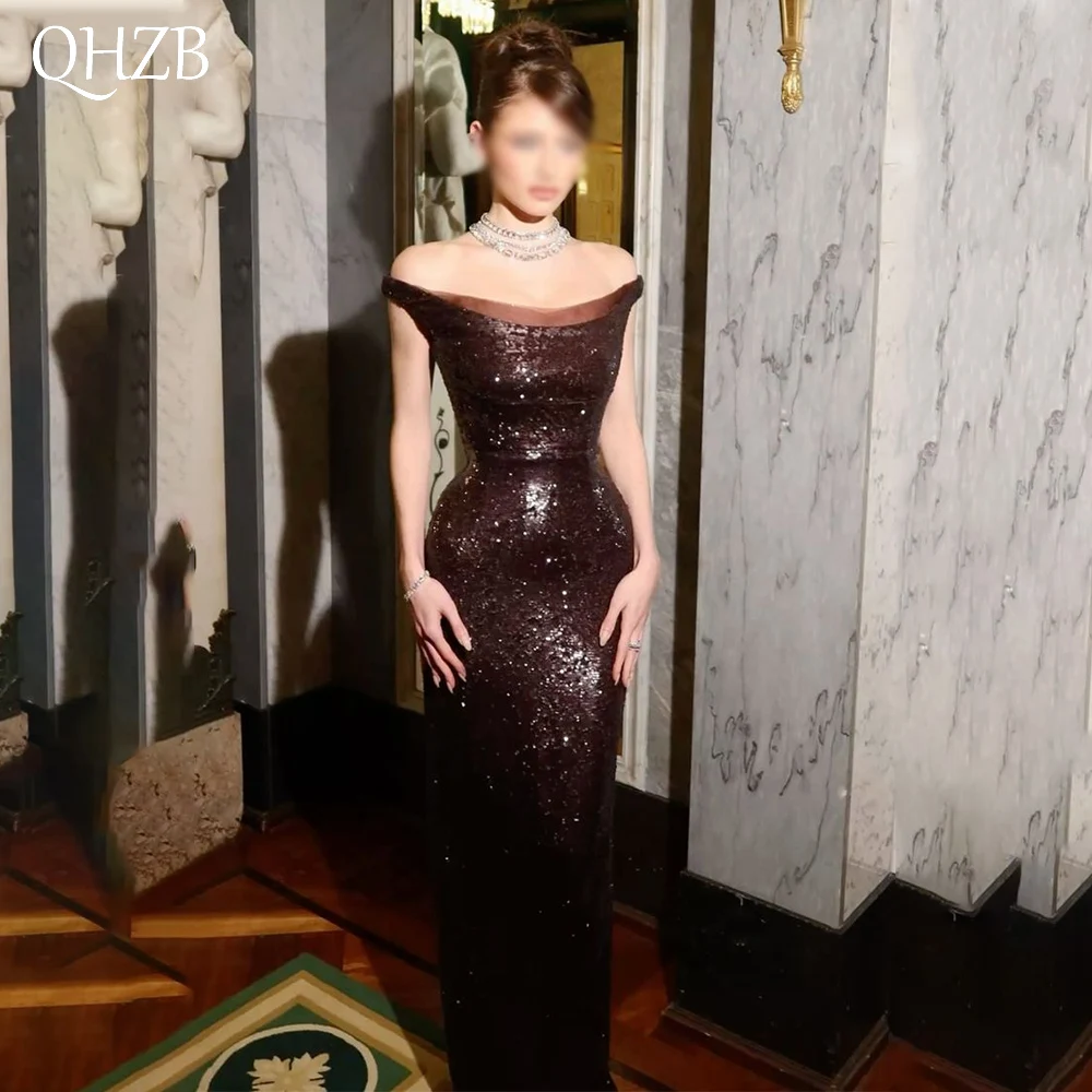 

Customized Sparkle Long Evening Dresses for Special Occasions Backless Floor-Length Mermaid Gala Party Celebrity Dress 2025