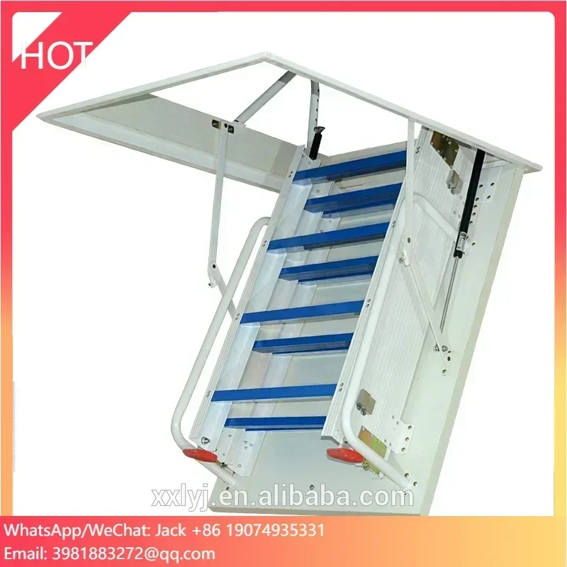 Hot in America Aluminium Alloy  Portable Ladder for House Attic Loft