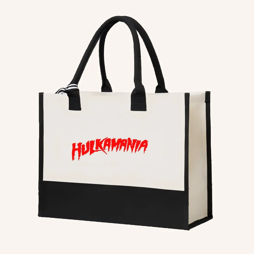 2026 جديد وصول موضة عملية واسعة قابلة لإعادة الاستخدام حمل حقيبة نمط طباعة 2 لهجة الثقيلة حقيبة كتف كبيرة ل