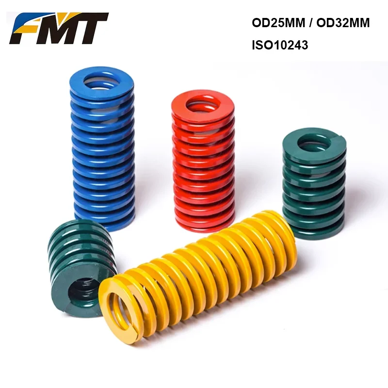5 PCS Mold Compression Springs ISO 10243 Die Coil Springs OD 25 MM 32 MM