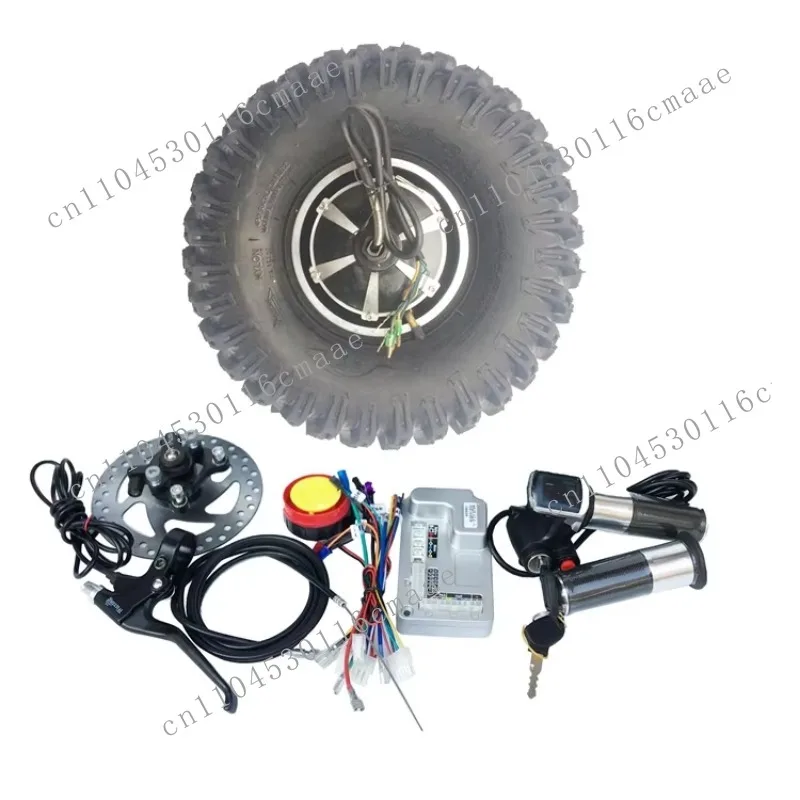 15-Inch Off-Road Tire Battery Powered Trolley 36v 500w Electric Unicycle Conversion Kit