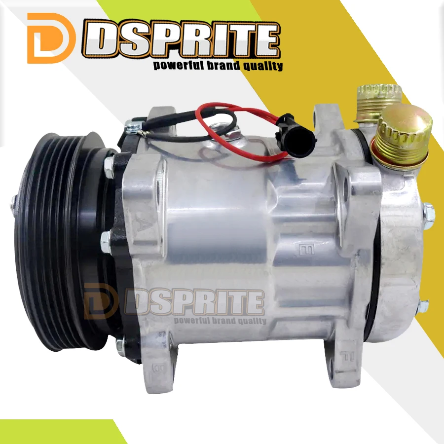 Nuevo compresor de aire acondicionado SD7H15 146619 7840 157355 7427 7505 138329 para Ferrari 348 355 F355 Mondial t 3.4L 3.5L
