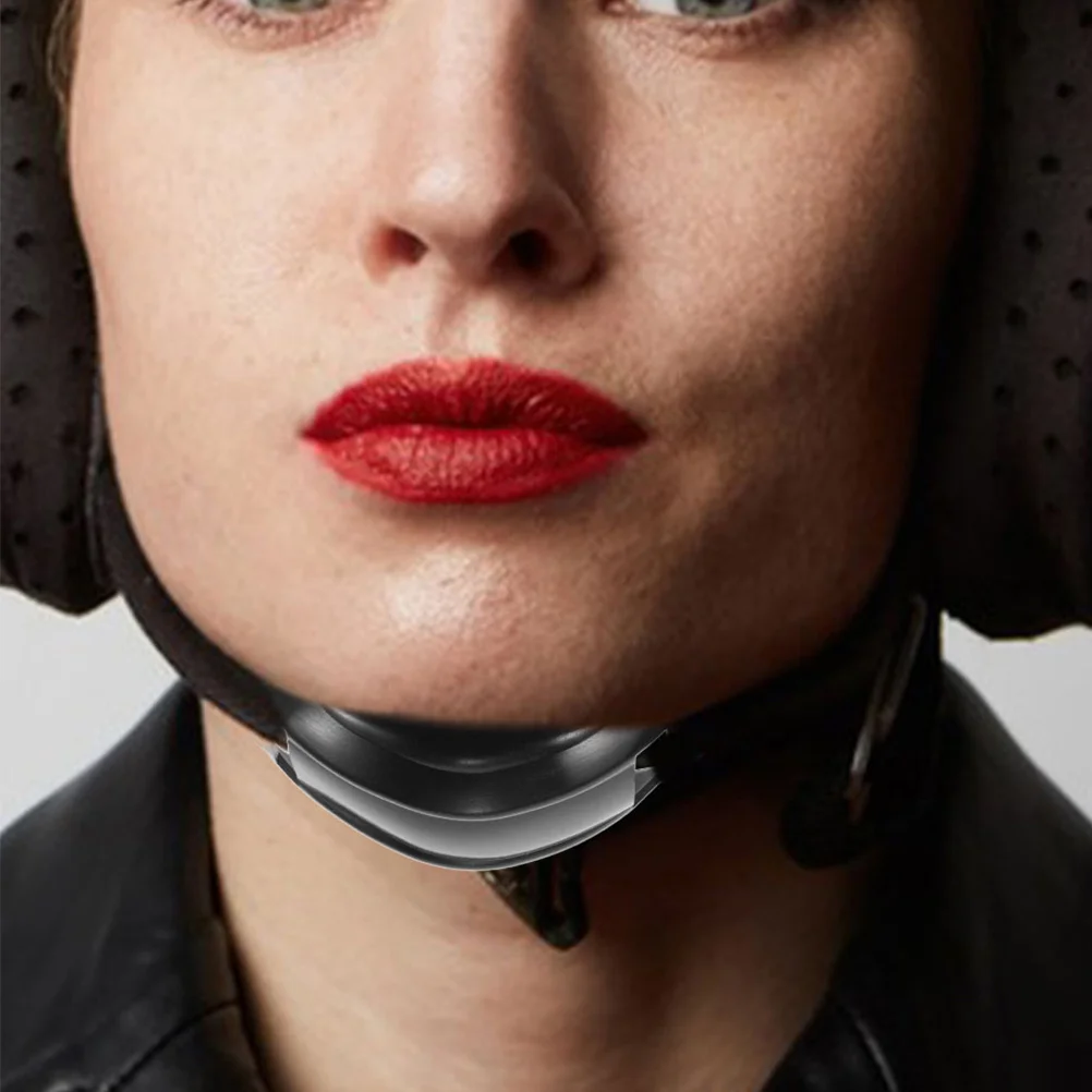 10 قطع من أكواب الذقن لقناع الوجه، وسادات الذقن الواقية الآمنة للدراجات النارية والدراجات والتزلج وبطانة مريحة تدوم طويلاً #4