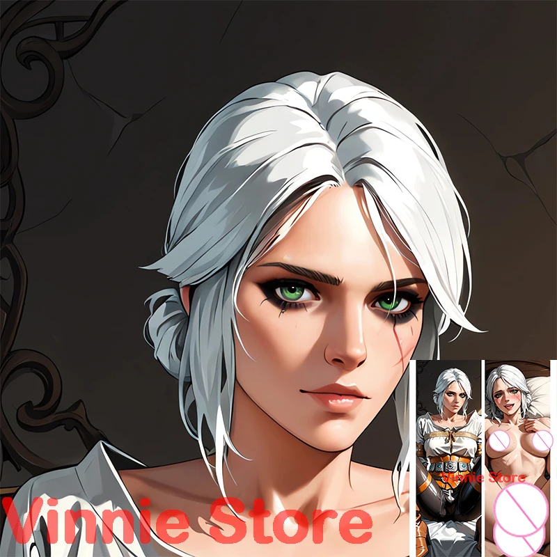 Dakimakura аниме Ciri Witcher двусторонний принт наволочки для тела в натуральную величину рождественское украшение подарок