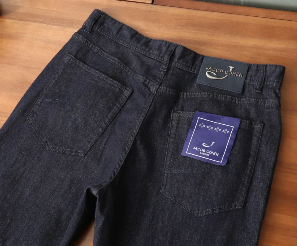 

BILLIONAIRE BLSK CPRT Jeans Thin Cotton Men 2025 Spring Summer new fashion Embroidery comfortable zipper Big size 29-42 Pants
