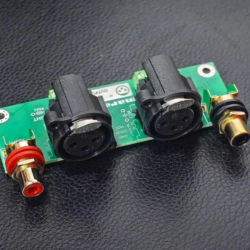 For XLR balanced input and output board RCA model and 3 + parallel can realize simple single-ended balanced mutual rotation