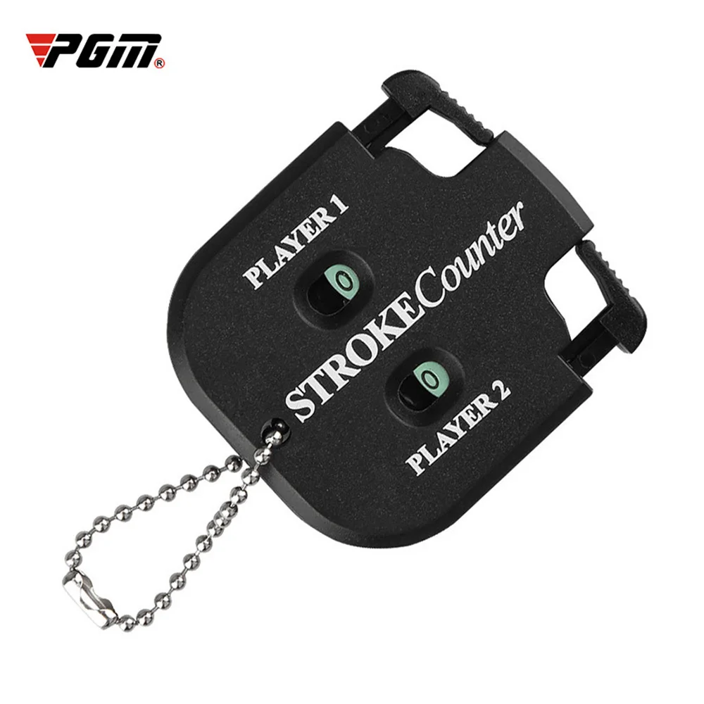 PGM Golf Score Counter Mini Handy Shot Stroke Putt Count Two digrigning Keeper con portachiavi Golf Training Aids Accessorie