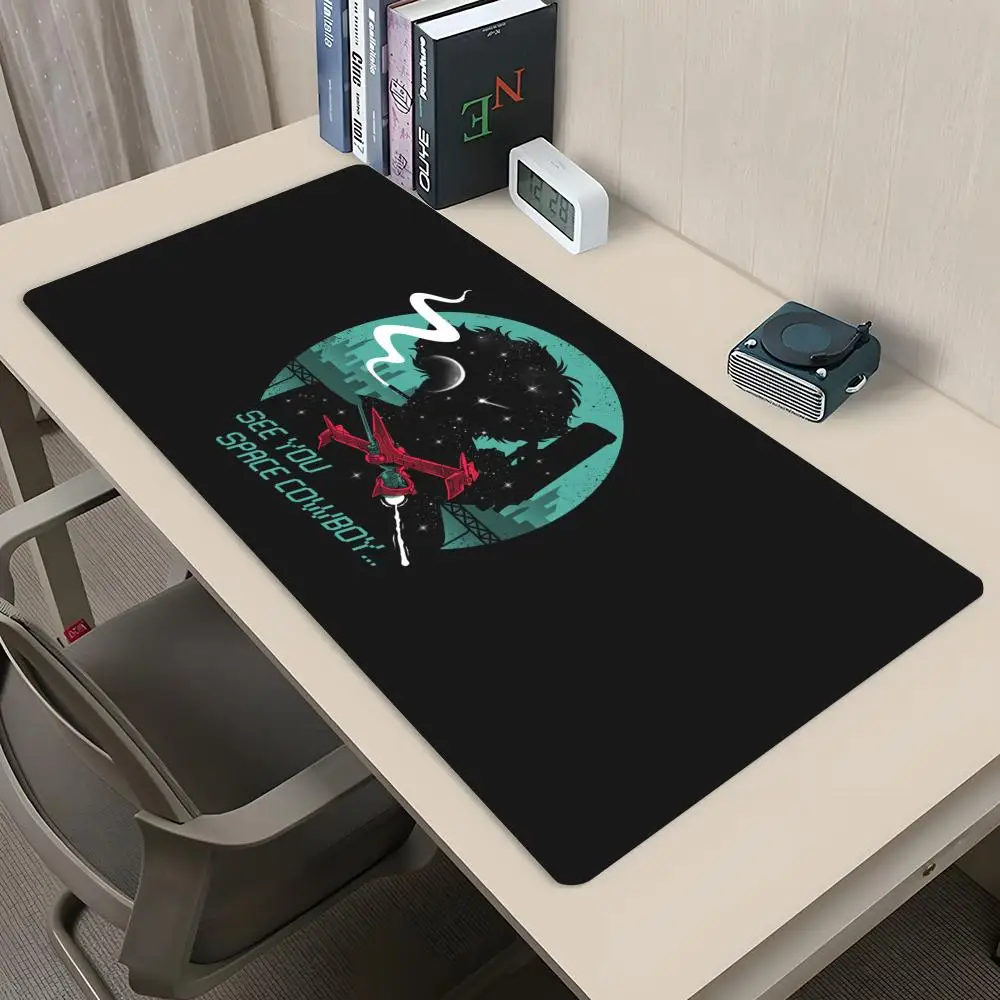 Space Cowboy Bebop Mouse practical Pad Gaming Mousepad Abstract Large 800x400mm MouseMat Gamer XXL Mause Carpet PC Desk