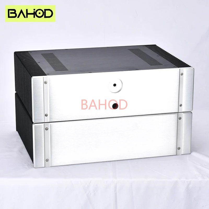 

BAHOD 430*120*314mm All Aluminum Chassis Housing Brushed Oxide For DAC Amplifier Preamplifier DIY Chassis Housing