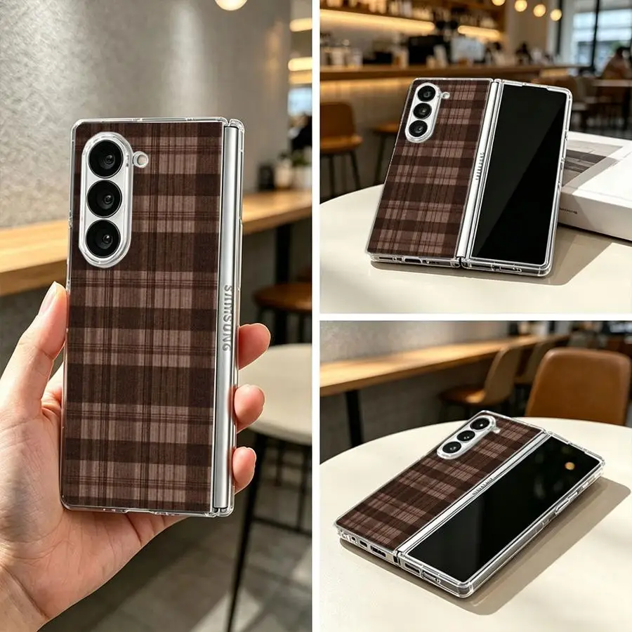 Abstract Geometric Weave Phone Funda Case for Samsung Galaxy Z Fold 8 Ultra ZFold3 ZFold5 ZFold6 Z Fold 7 6 5 4 3 ZFold7 ZFold4