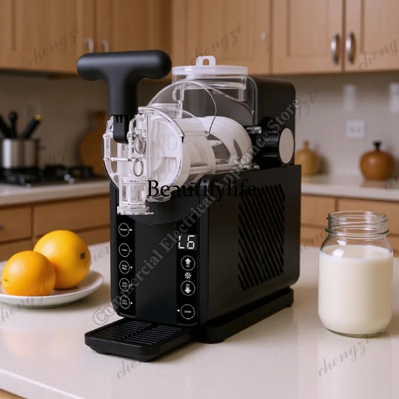 

A81 Ice Cream Machine Ice Melting Machine Small Milk Tea Shop Stalls Household Commercial Dual-purpose Ice Cream Machine
