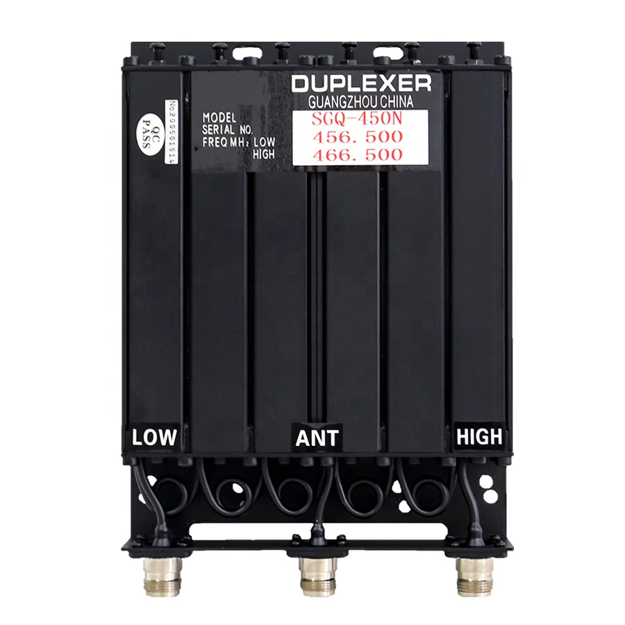 

SGQ-450N 30 Вт VHF 136-174 МГц Дуплексер Открытый радиоусилитель Повторитель Базовая станция Дуплексер для повторителя