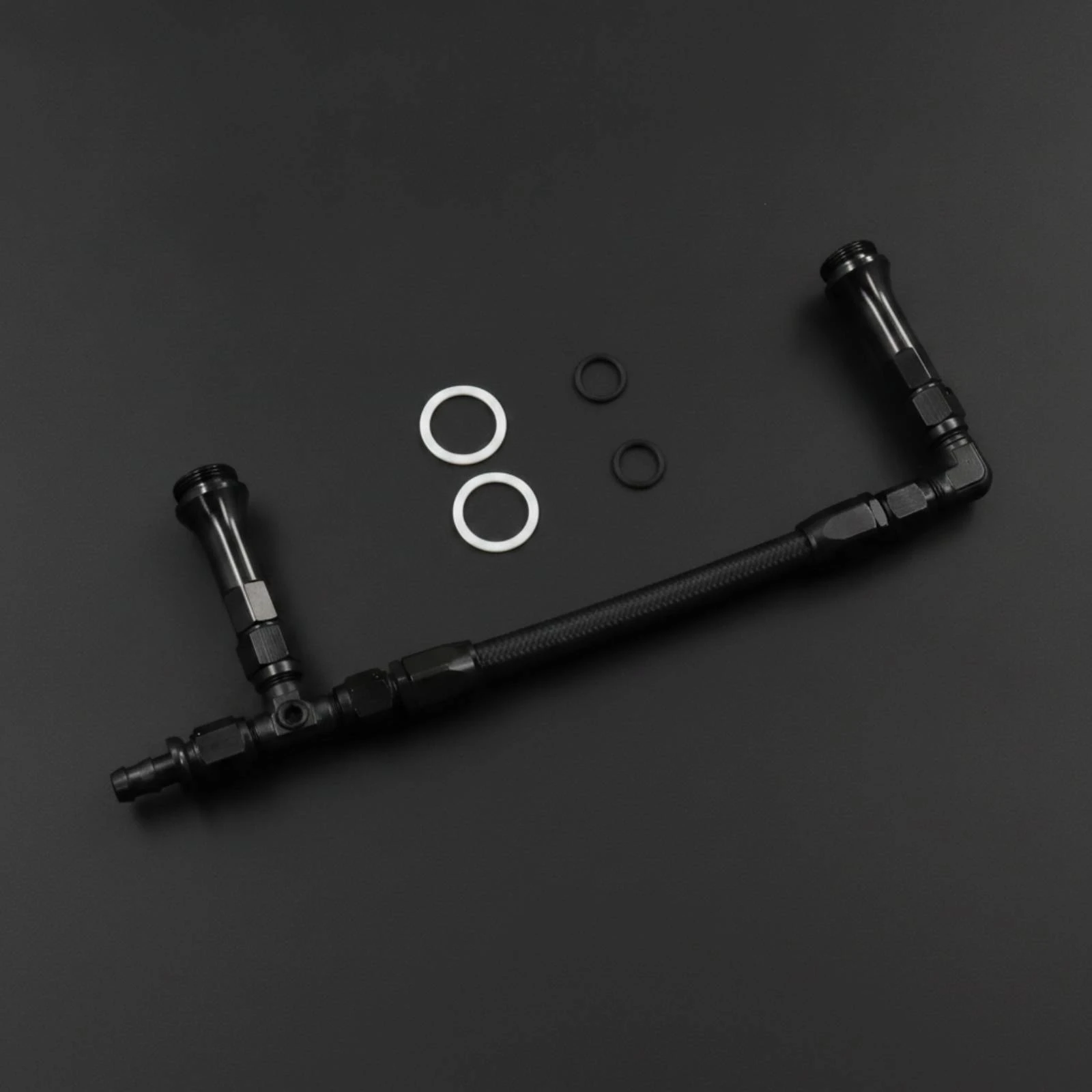 Dual Feed Carb Fuel Line AN6 twinFeed Fuel Line Auto Part Sealing Rings Easy to Install