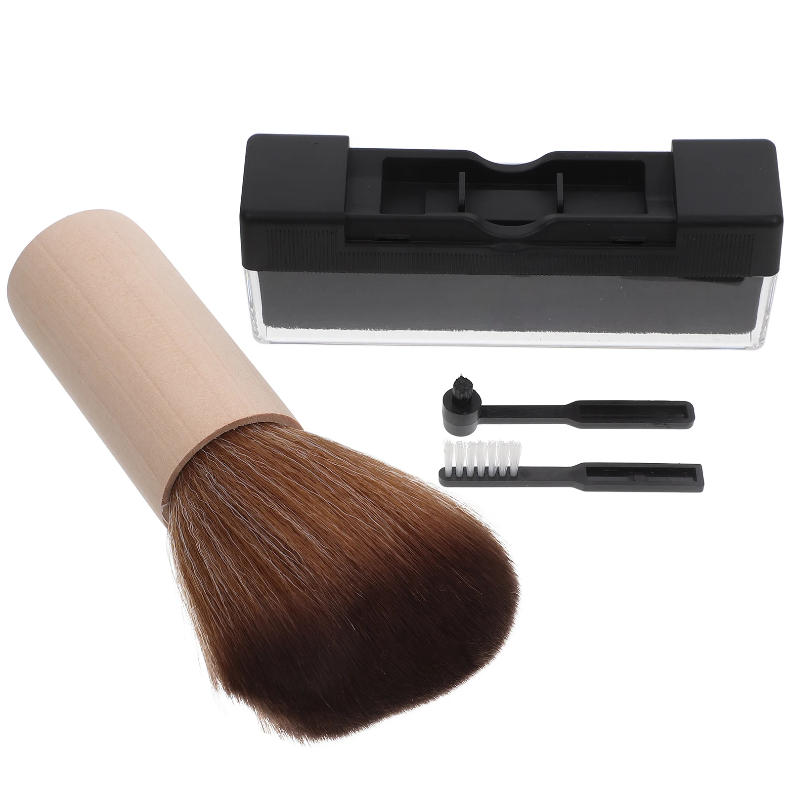 

1 set Cleaning Brush Vinyl Records Anti Static Turntable Maintenance Kit Record Care Tools Soft Bristles Longlasting