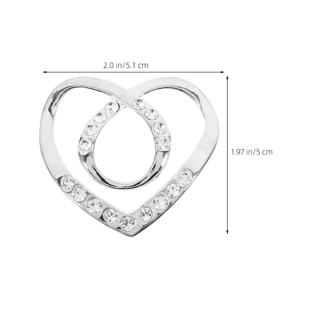 2 قطعة سبائك الزنك وشاح مشبك للملابس تي شيرت التعادل ملحق الصيف الخصر بروش دبوس فستان Cincher كليب وشاح حلقة المشبك