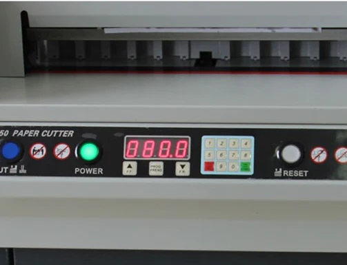 Electric Guillotine Machine For A1/A2 Paper Cutting Electric Guillotine Trimmer With Digital Display