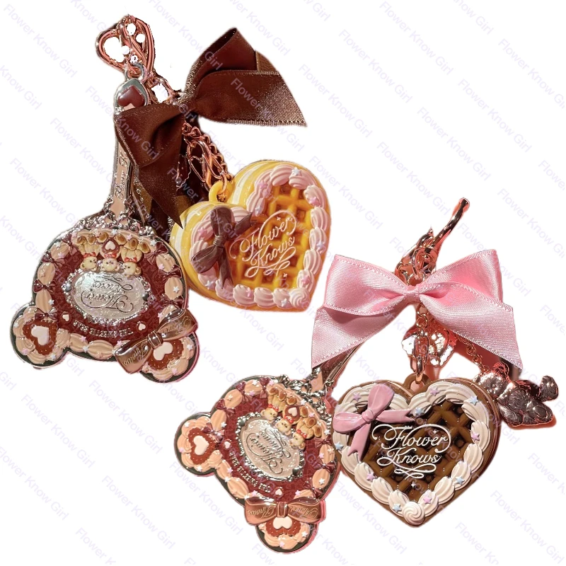 

FlowerKnows The Sweete Bear Serise Matte Loose powder Natural Longlasting Oil Control Setting Powder Mini Makeup Mirrors Pendant
