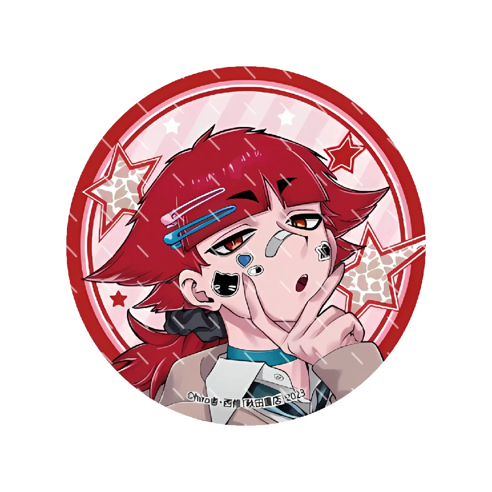 Welcome to Demon School! Iruma-kun Suzuki Iruma 58mm Badge Anime Pin Brooch Cartoon Backpack Decoration Birthday Gift