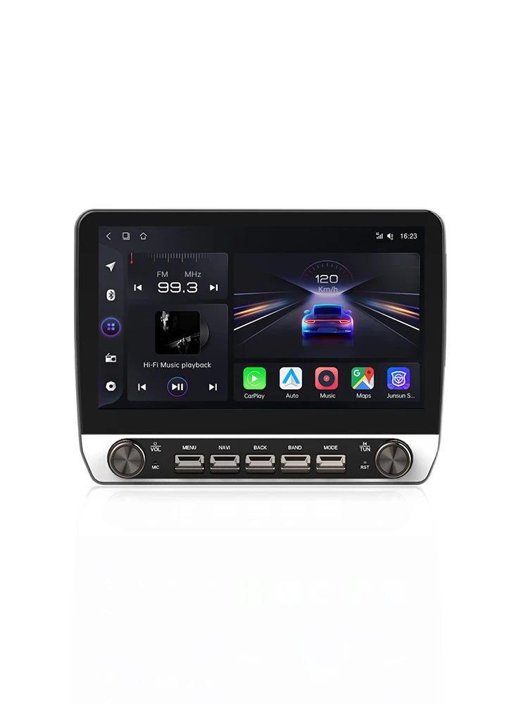 Junsun 10 "Universele Draadloze CarPlay voor Apple Android Auto Radio Intelligente Systemen Scherm Voor Ford Peugeot Citroen Fiat - afbeelding 2