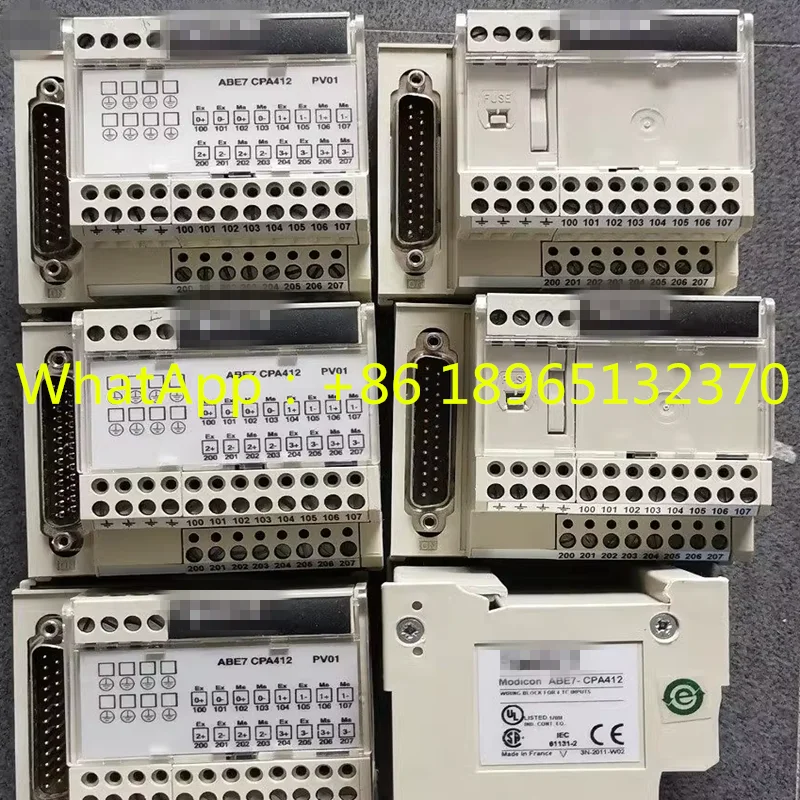 

ABE7CPA412 ABE7CPA410 STBXCA4002 TCSEK3MR10 TCSECL1M3M10S2 TSXSCP114 TSXPLP101 TSXCX100 New Original Module