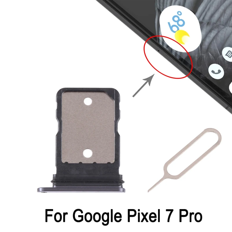 

Лоток для SIM-карты Google Pixel 7 Pro с SIM-разъемом