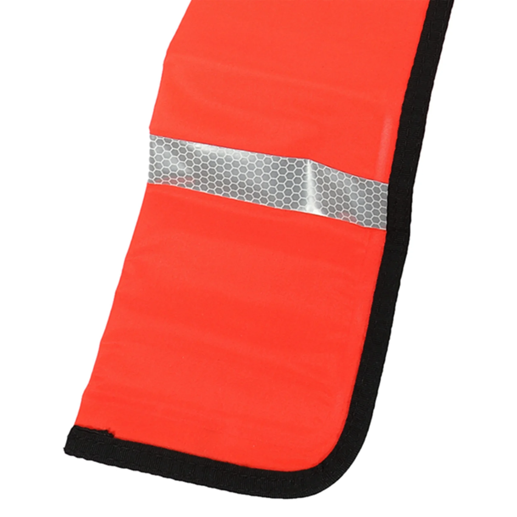 

【Summer Sale】2X 1M Scuba Diving Inflatable SMB Surface Signal Marker Buoy Visibility Float Signal Tube Sausage,Red