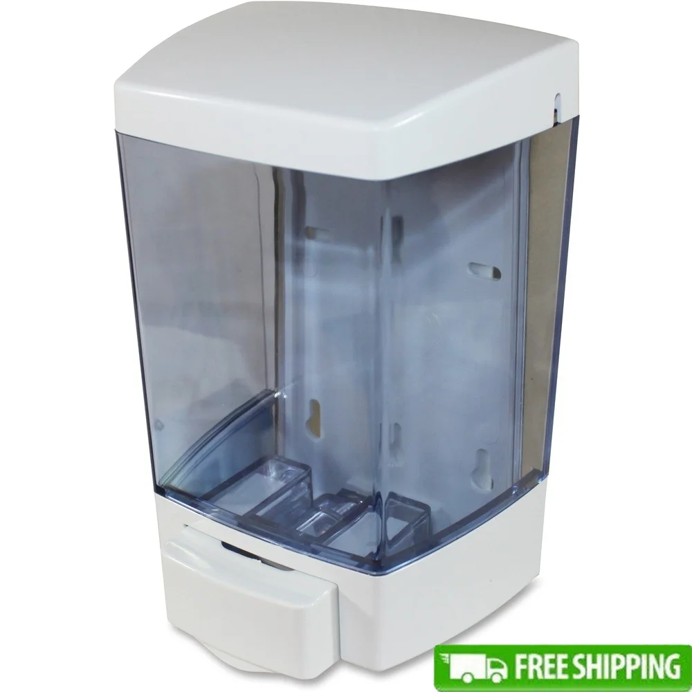 

Дозатор для жидкого мыла, 46 унций, антимикробный антибактериальный насос для мыла для лосьона, водостойкий прозрачный резервуар, высокое качество