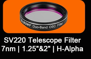 Svbony SV226 Filterschublade 2-Zoll-Mehrbandpass-Sternfeldfilter mit Anti-Licht-Leck-Design für Galaxienfotografie SV260 – Detail 6