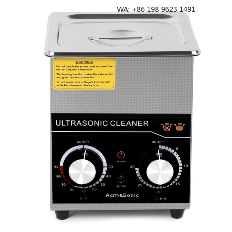 2L Timing Heating Ultrasonic Cleaning  Multifunctional For Workshop Electronic Tools Jewelry Precision Cleaning