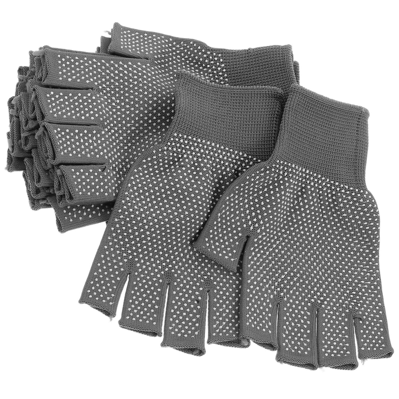 

Anti-slip Finger Gloves Without Fingertips Men Touch Screen Gaming for Cold Hands