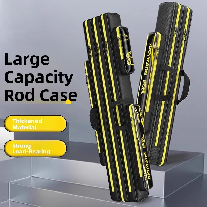 

Легкая многофункциональная сумка для удочек и рыболовных снастей с большой вместимостью для пресноводной и морской рыбалки