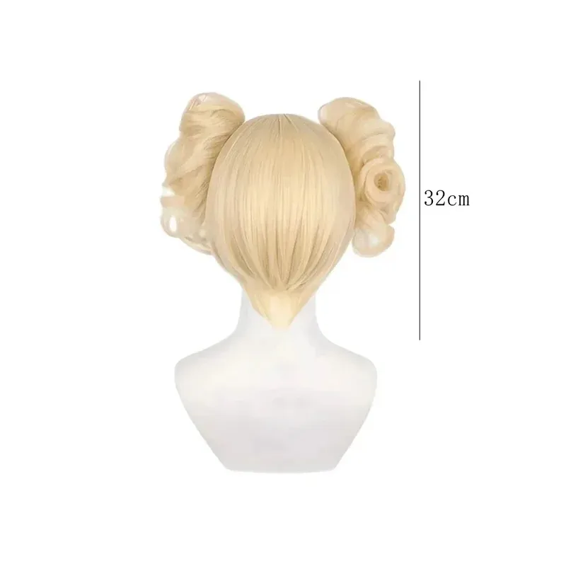 Zizi 2025 Anime My Hero Academia Toga Himiko pelucas de Cosplay coletas rubias claras pelo resistente al calor accesorios para fiestas y festivales