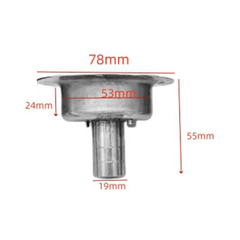 Flush Mount Gas Tank Vent For Ship Kayak 19Mm Fuel Tank Exhaust Port Ventilation Pipe