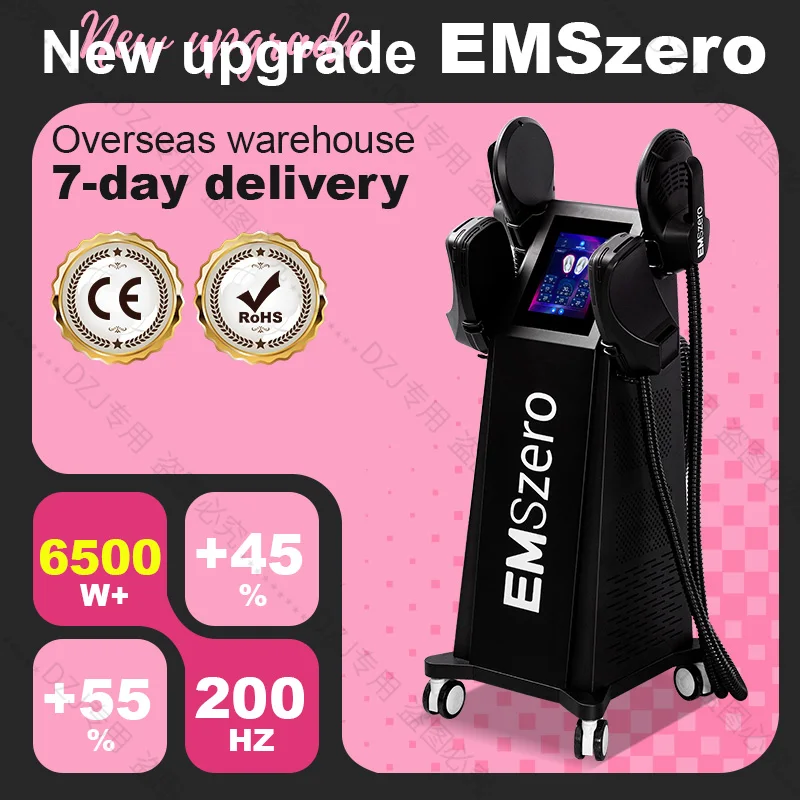 

Professional EMSzero NEO RF Ultra PRO 6500W Machine Body Sculpting Machine EMS ZERO Muscle Stimulation Slimming