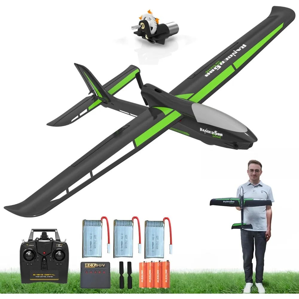 Усовершенствованный радиоуправляемый самолет Volantex для взрослых — 4-канальный контроль, прочная пена и 3 режима полета