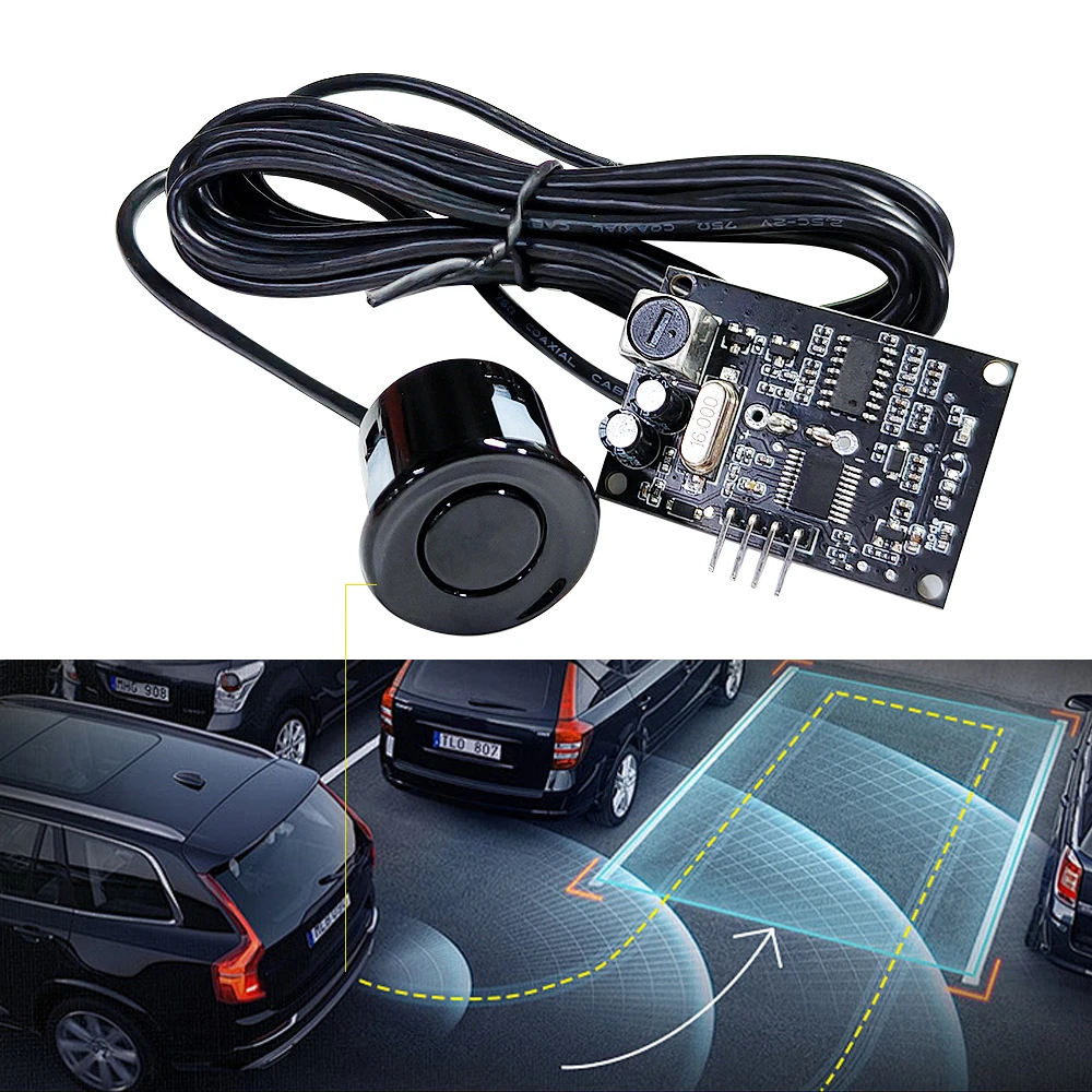 Capteur de stationnement ultrasonique avant et arrière A06, portée 6 m, avec algorithme de reconnaissance de cible intégré, pour système de gestion du stationnement