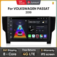 Junsun Wireless CarPlay Android Auto Car Radio for VOLKSWAGEN PASSAT 2019 GPS Intelligent Systems Stereo Multimedia Autoradio