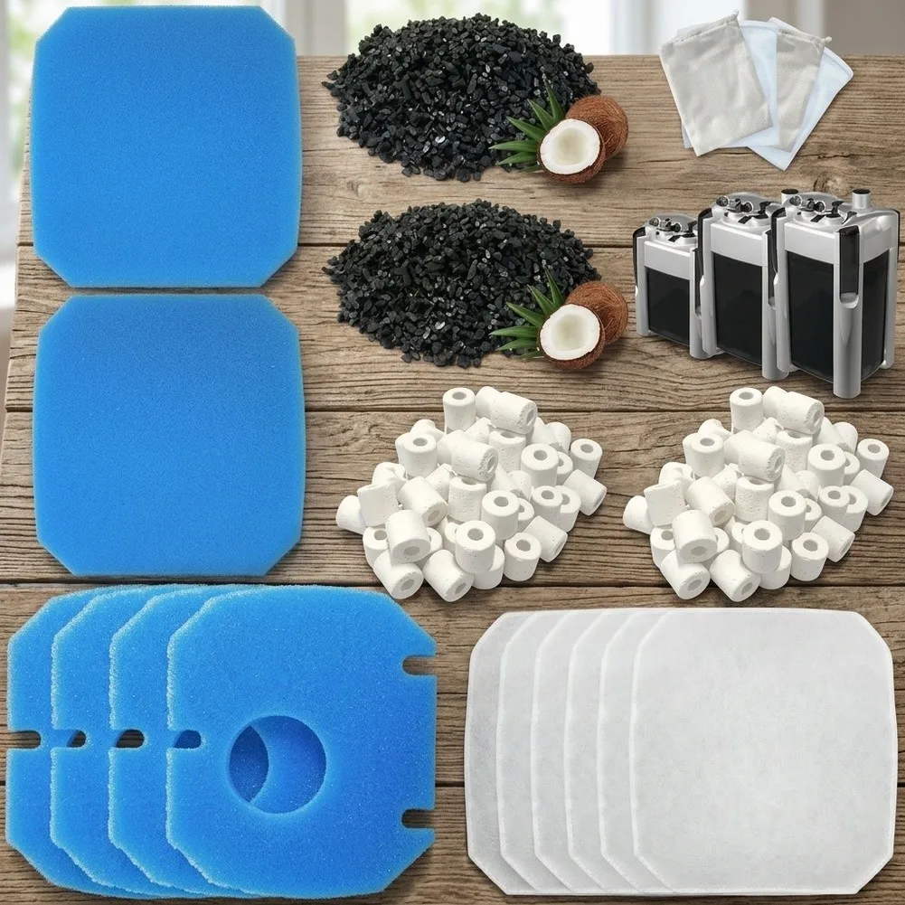 14-Pack Aquarium Replacement Filter For JBL For CombiBloc II E402/e702/e902 Filters Fine Filter Foam Pre-Filter Insert