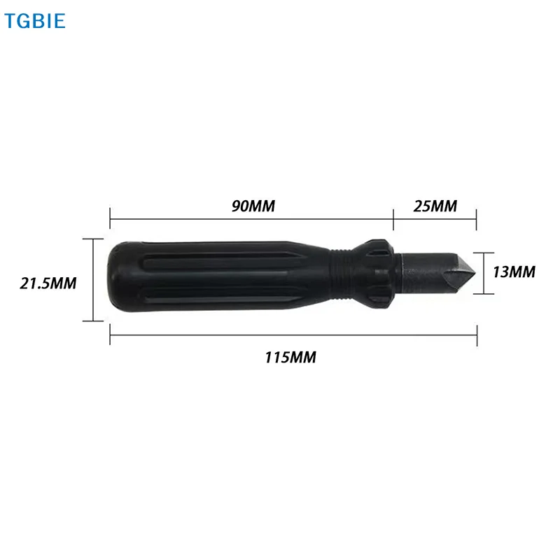 

[TL] Short Length Hand Reamer & Countersink General Tools Deburring & Trimming Scraper Professional Carpentry Deburring Tool Set