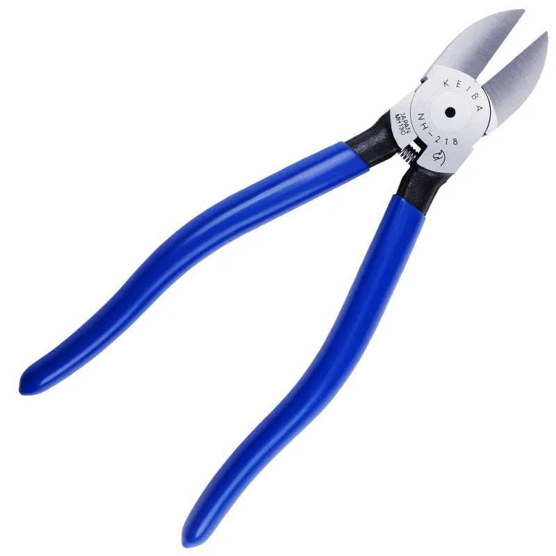 8 Inch Thin Blade Wire Cutters Arc Jaw Three Core Cable Cutting Nippers Electrical Wire Cutting Side Snips Electrician Hand Tool