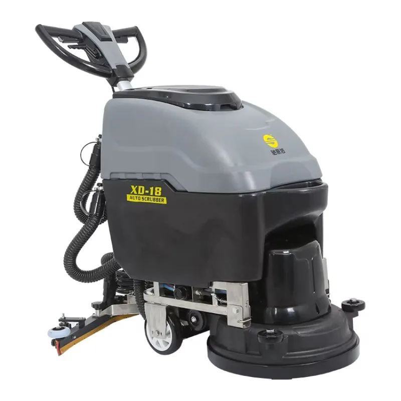 

【Hot】Electric New Industrial Floor Scrubber & Washing hine for Shopping Malls Factories Airports-Commercial Use