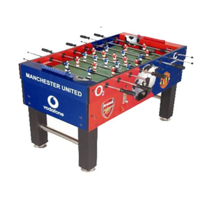 Club bar adult coin football table Hand pull coin operated football game table