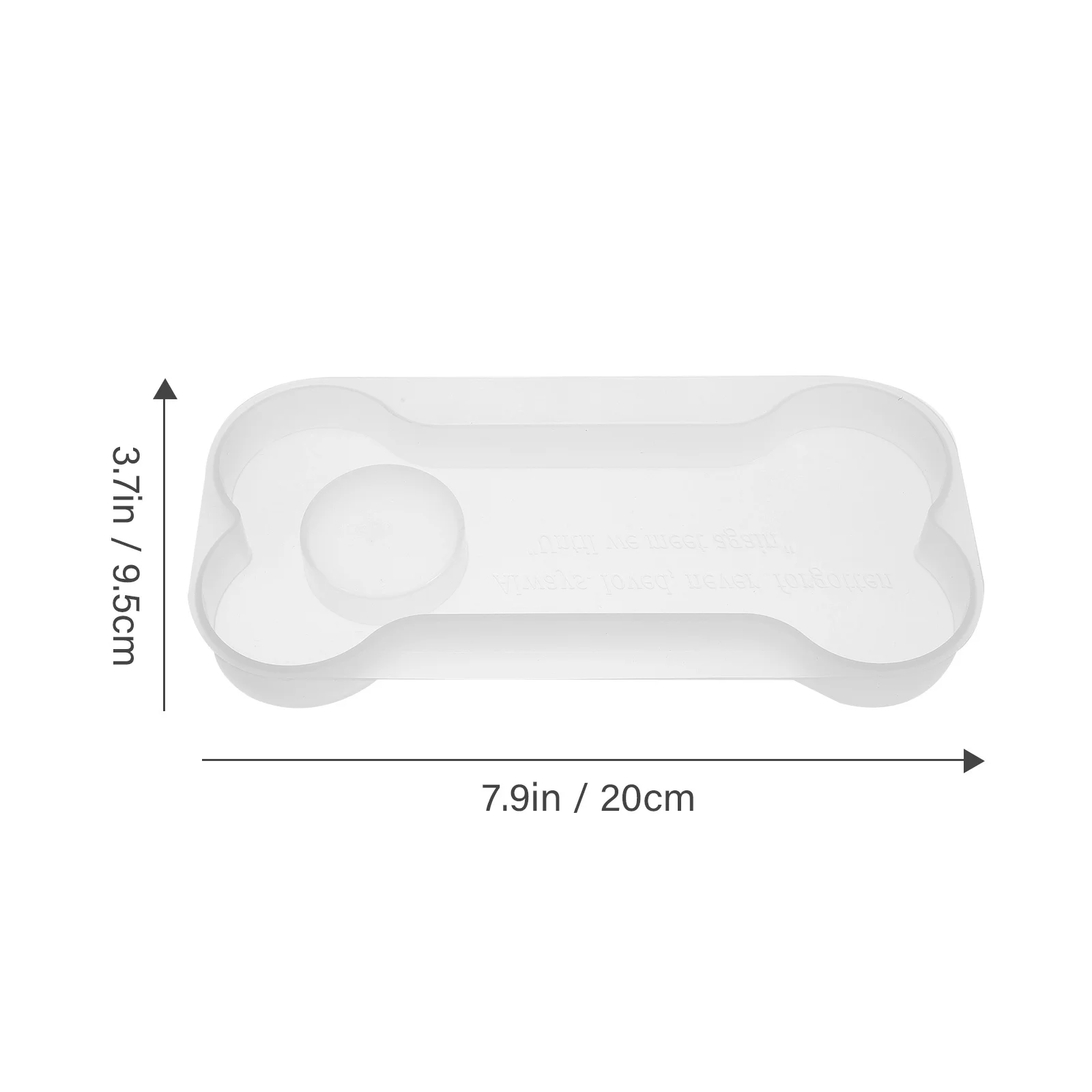 قالب شواهد القبور التذكاري للكلاب يمكنك صنعه بنفسك على شكل عظمة من السيليكون صينية حامل حرفية صب حجر تذكاري للحيوانات الأليفة قابل لإعادة الاستخدام