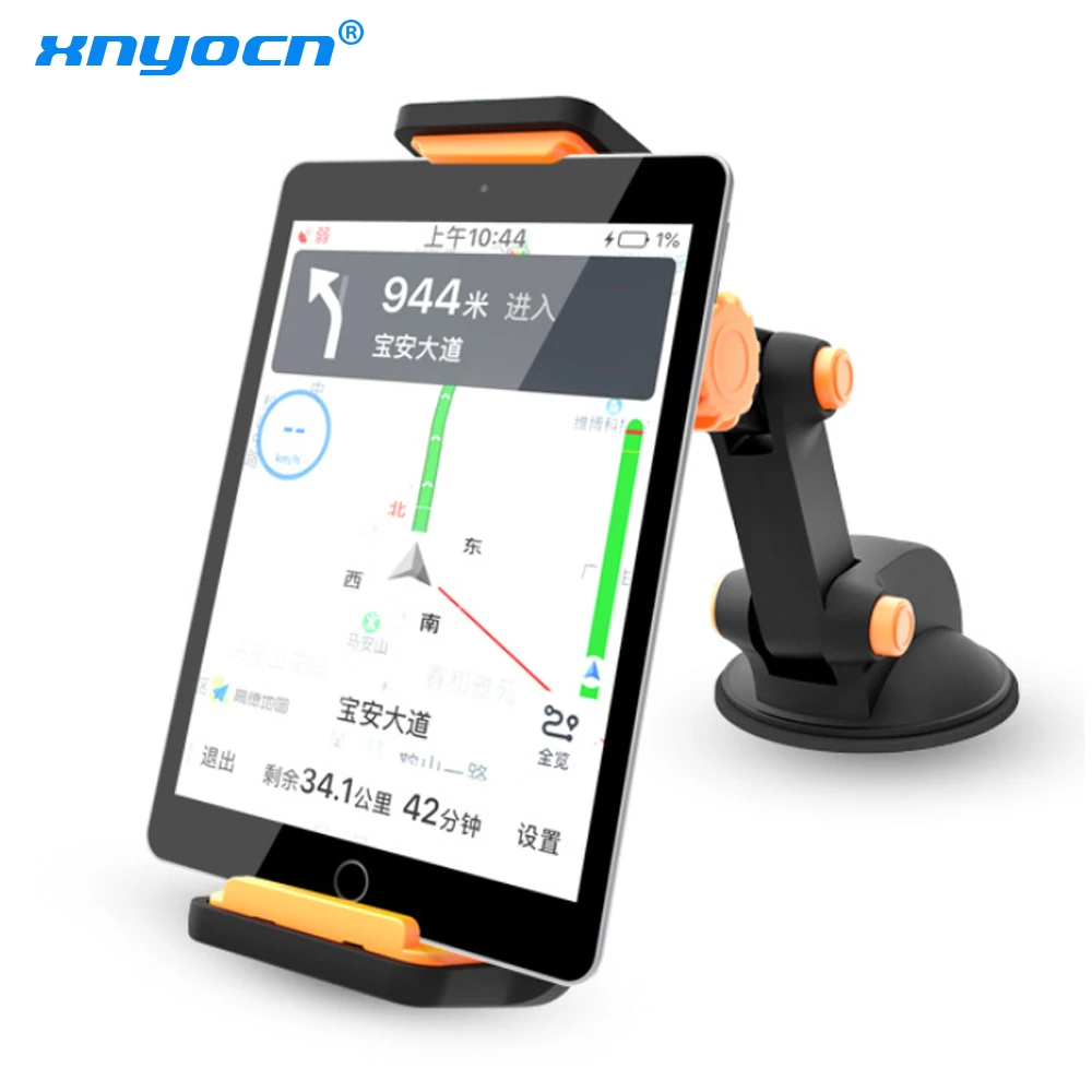 Xnyocn Tablet PC Phone Stand for Xiaomi IPAD Air Mini 1 2 3 iPhone 12 Pro X 8 7 4-11 Inch Strong Suction Car Holder Mount